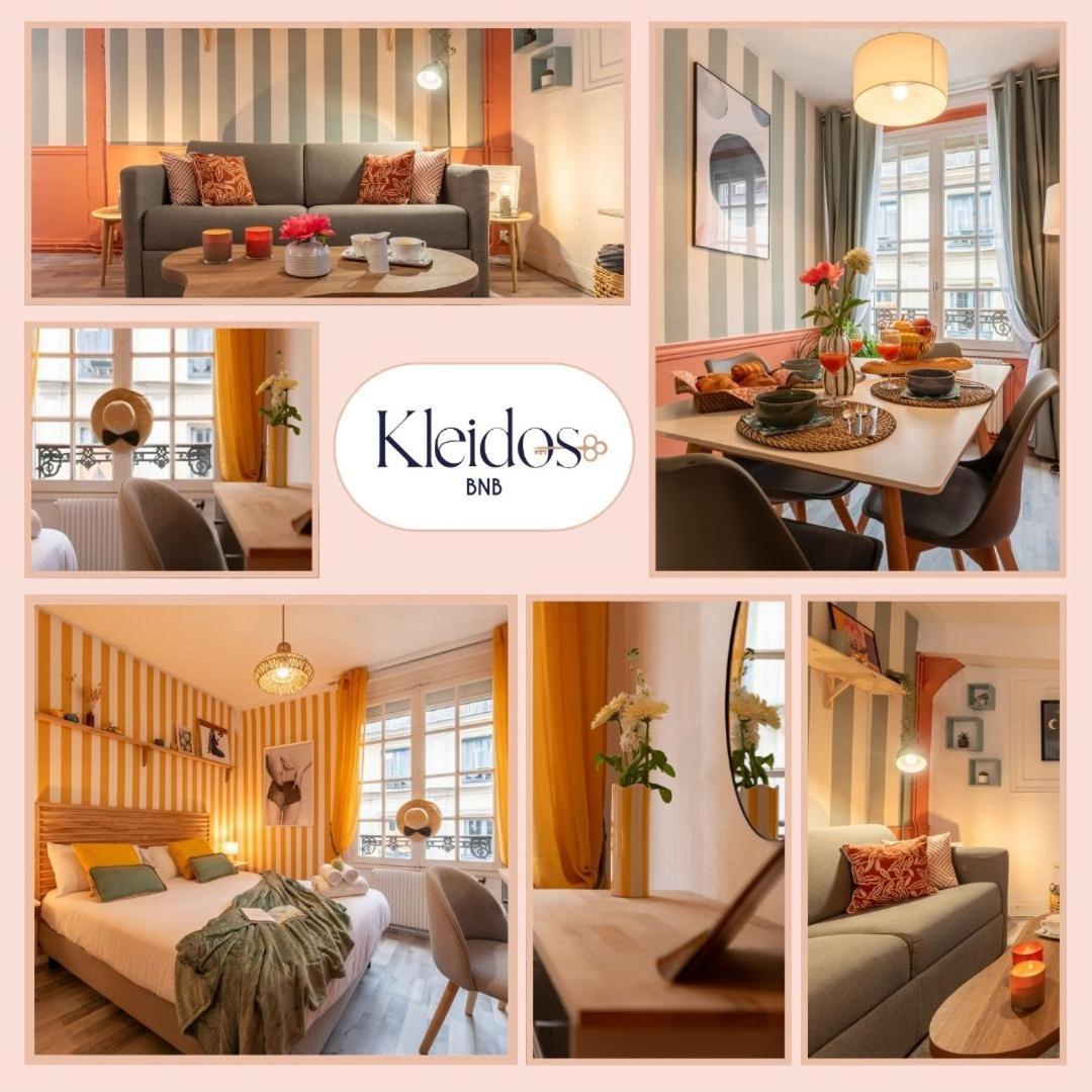 Olympe By Kleidos, Appartement 4P, Rue Calme, Centre Historique, Proche Gare Ruan Exterior foto
