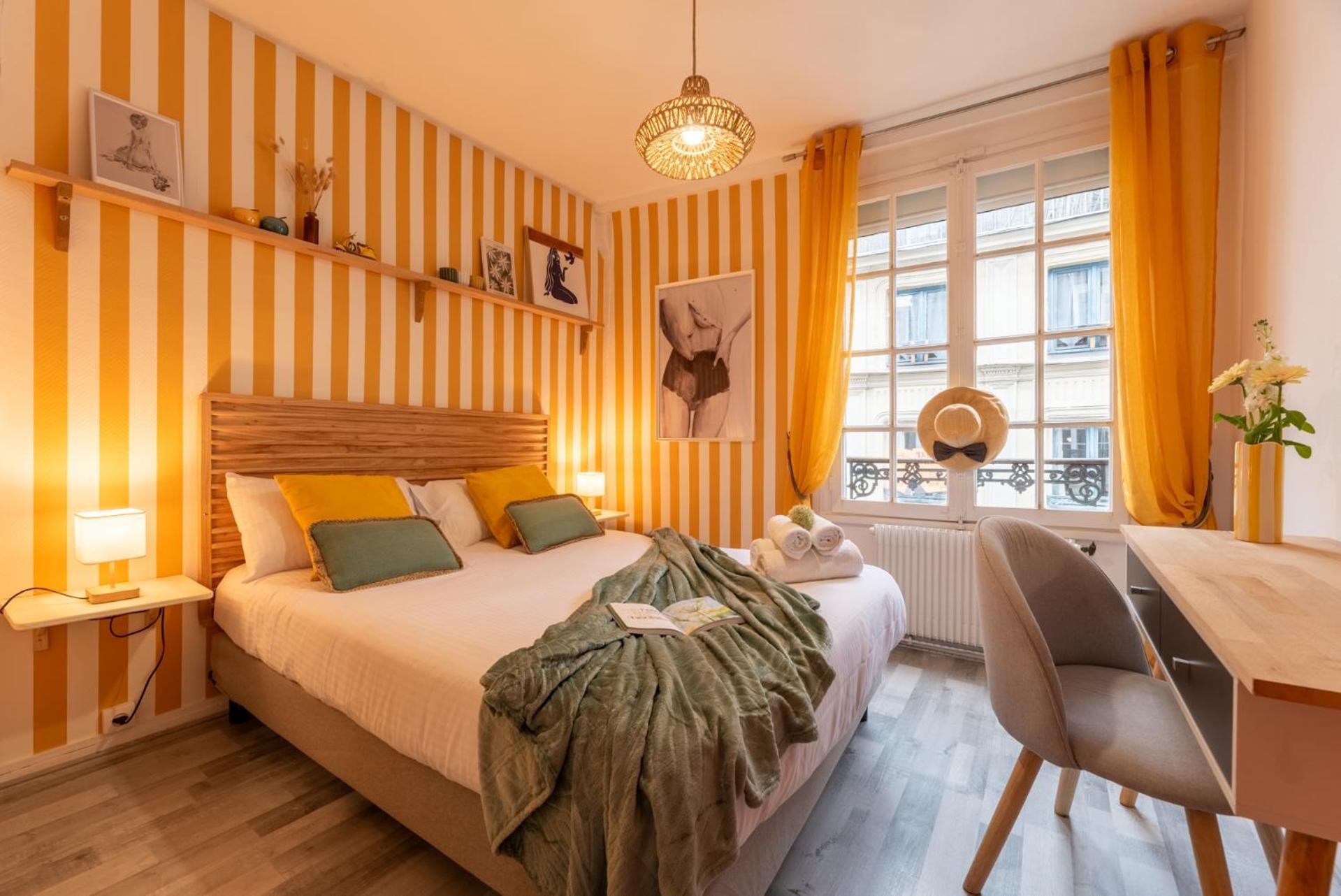 Olympe By Kleidos, Appartement 4P, Rue Calme, Centre Historique, Proche Gare Ruan Exterior foto